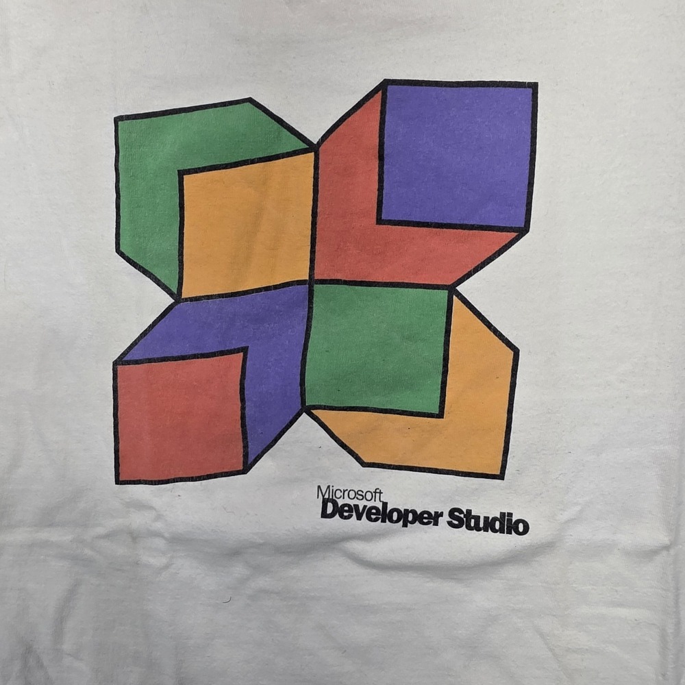Vintage '90s Microsoft Developer Studio Single St… - image 3